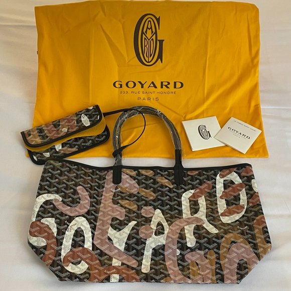 ❌SOLD❌ New GOYARD Saint Louis PM Limited Edition Lettres Camouflage - Picture 15 of 16